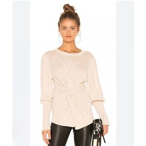 C/MEO Collective What You Get Twist Front Sweater. XXS runs Big Fits like Small.